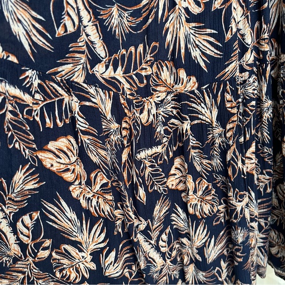 $10 Deals 🤝🔖 NWT Primark Maxi Floral Pull On Lightweight Flare Skirt Size 8 - Picture 4 of 7